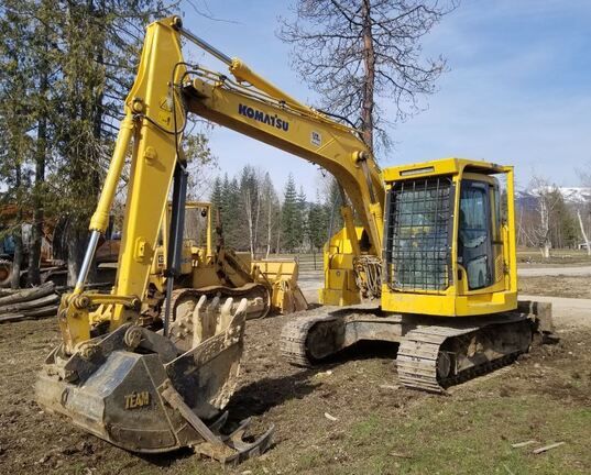 Komatsu PC138 Tracked Excavator