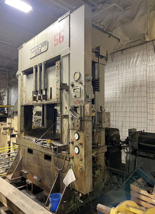 Williams & White Gib-Guided Press 300 ton