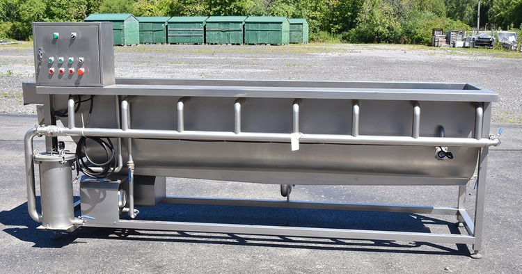 TURBULENT IMMERSION, FRUIT and VEGETABLE WASHER