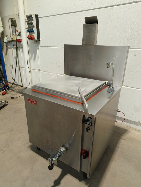 Delrue C200CPC Gas-fired cooking kettle