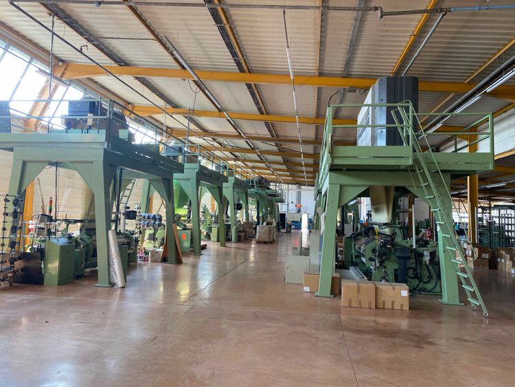 10  LIETTI gantries for jacquard heads