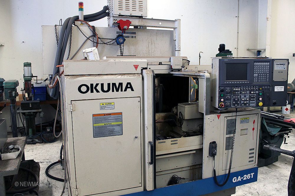 Okuma GA26-T x 35C Angle Head Cylindrical CNC Grinder