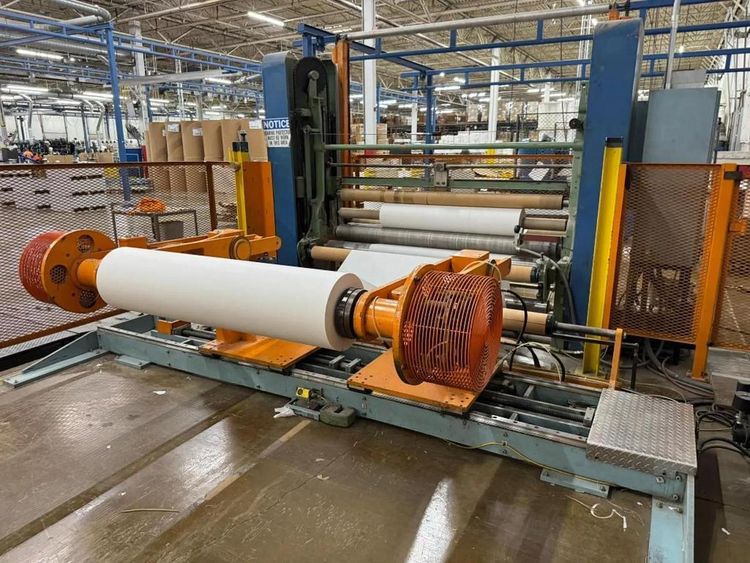 Shanks 84" Two Drum Slitter Rewinder