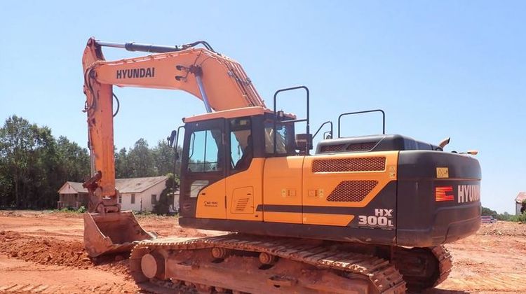 Hyundai HX300L Tracked Excavator