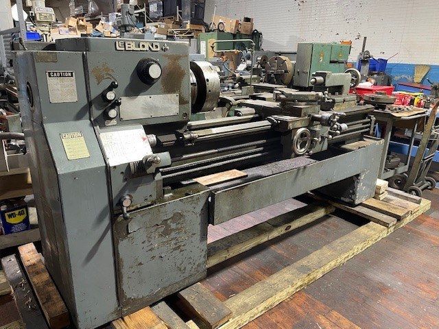 Leblond Geared Head Engine Lathe with Servo Shift 1600 RPM REGAL 19” x 54”