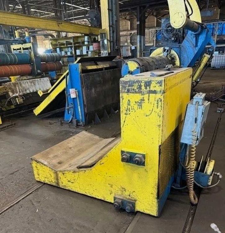 Braner SLITTING LINE  Coil weight: 50000 lb
