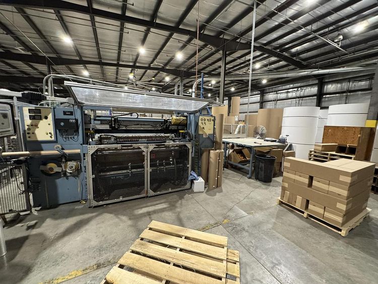 Jennerjahn SRA-72 Counter Roll Slitter Rewinder 72"