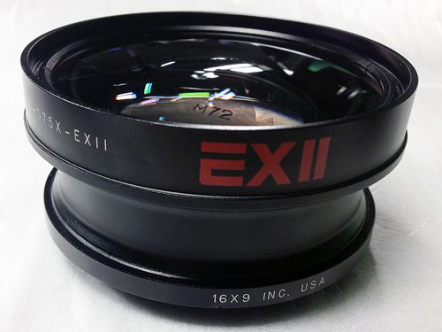 Canon 16x9 Inc. EXII 0.75x 72mm lens