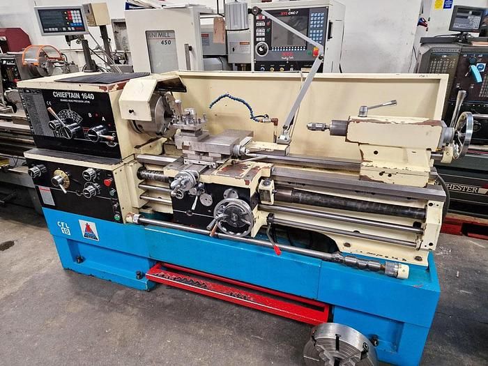 Chester GAP BED CENTRE LATHE 1800 rpm CHIEFTAIN 1640