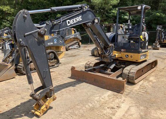 John Deere 50G Compact Excavators