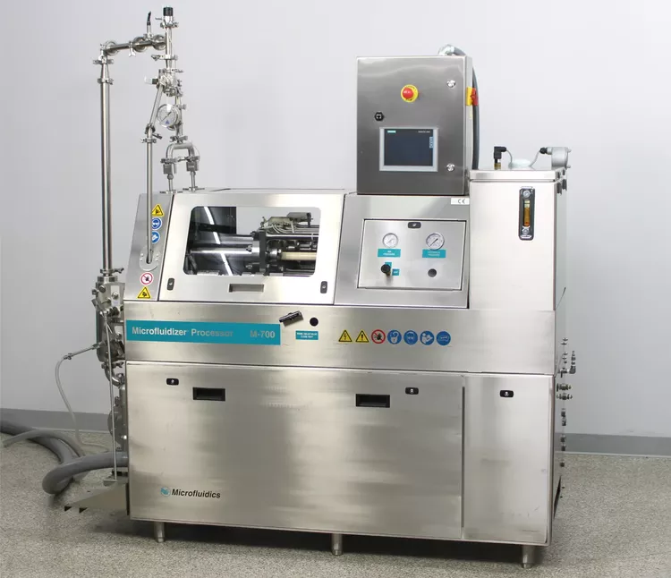Microfluidics Scale M700 Microfluidizer Processor
