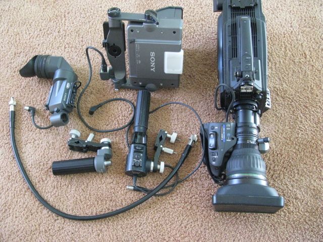 Sony HSC-100R Multiformat Triax Studio Camera System