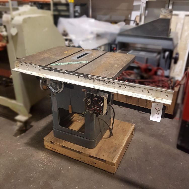 Delta SINGLE PHASE TABLE SAW