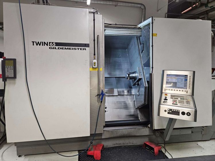 DMG Control Siemens 840 D 5,600 min/-1 Twin 65 2 Axis