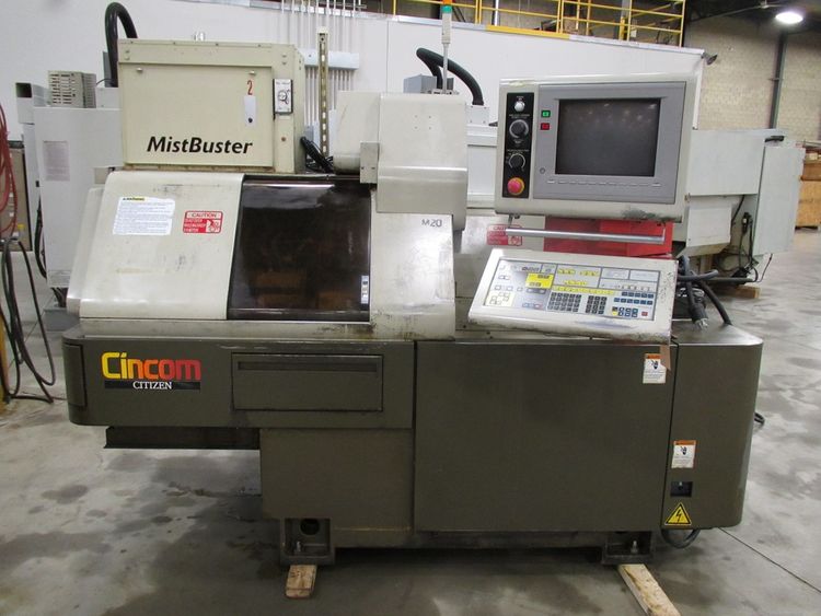 Citizen CITIZEN IVD CONTROL 8100 RPM M20 CNC SWISS TYPE SCREW