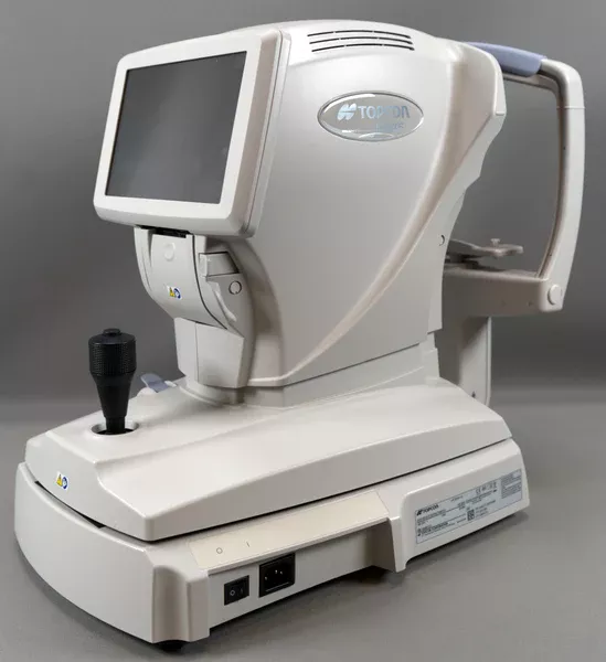 Topcon KR-800s with visual acuity