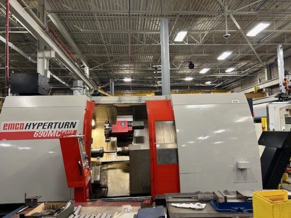 Emco CNC Control 3200 RPM Hyperturn 690MC Plu 3 Axis