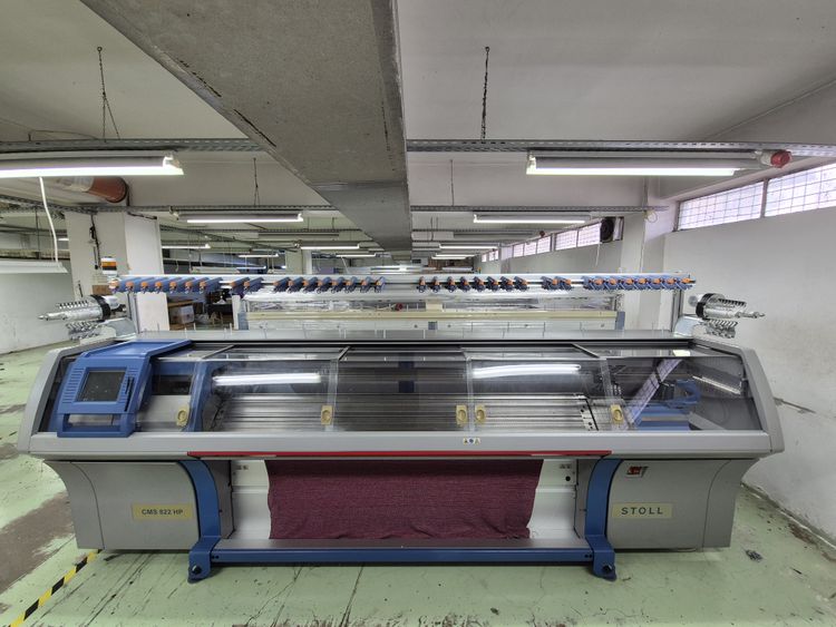 11 Stoll CMS 340 TC-L, CMS 822 HP 72"/1830 mm, 84"/2130 mm E14, E7