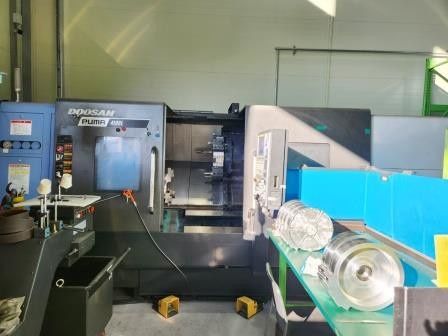 Doosan CNC Control 2000 RPM Puma 4100LB 2 Axis