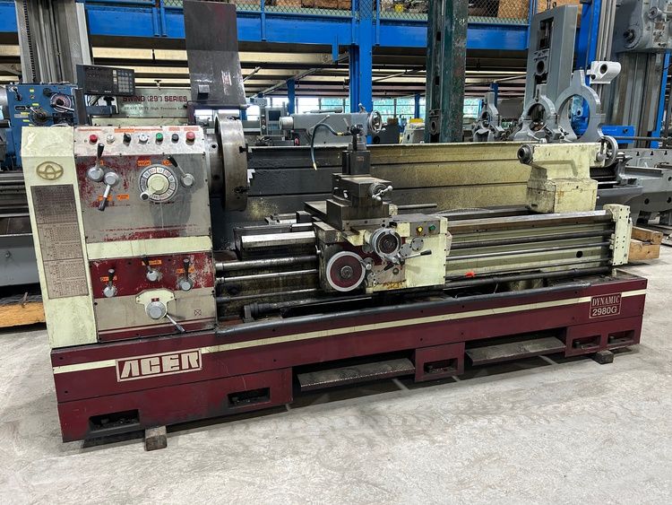 Acer Engine Lathe 1200 RPM Dynamic 2980G