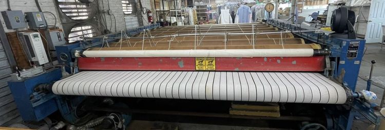 ALM Super Sylon 120" 8-Roll Steam Heated Flatwork Ironer