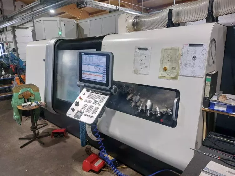 DMG CNC control Siemens 840 D solutionsline + ShopTurn 5000 rpm CTX BETA 1250 TC 2 Axis