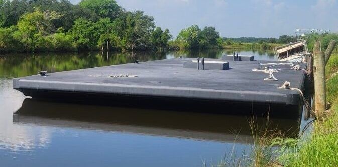 Jemison Shipyard Steel Deck Barge