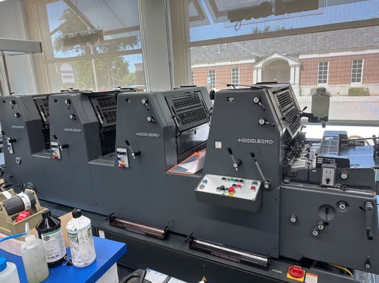 Heidelberg GTO 52-4P3 14x20”