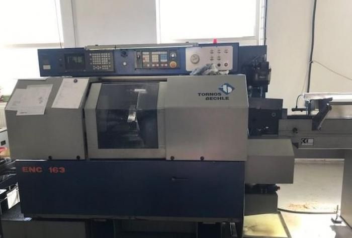 Tornos Cnc Control Variable Bechler Enc 163 Ssf Bar Feeder 2