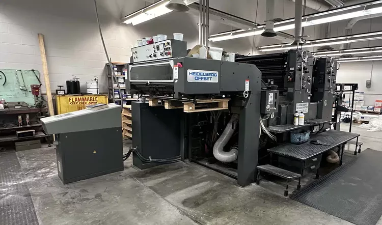 Heidelberg SM 102 ZP 28 x 40″