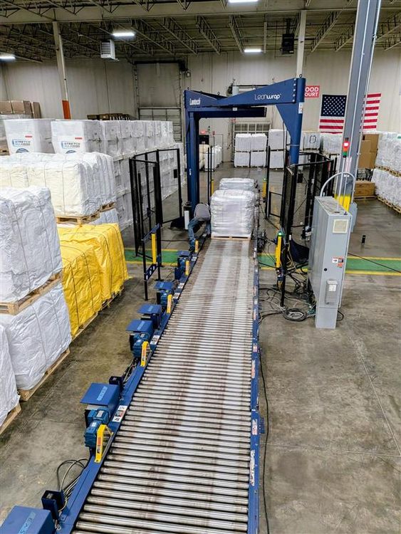 Lantech SLA  Fully Automatic Rotary Arm Pallet Wrapper