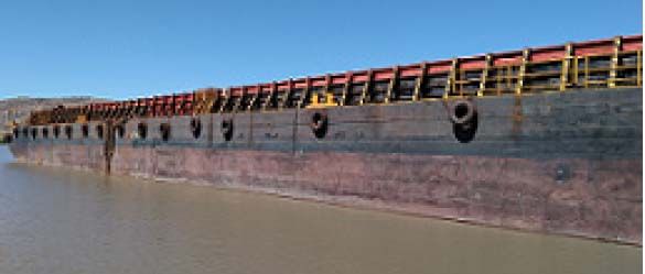 2  8000 DWT Deck Cargo Barges