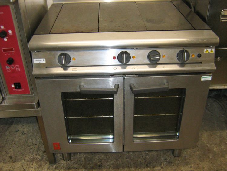 Falcon 4 Plate Electric Range with Convection Oven