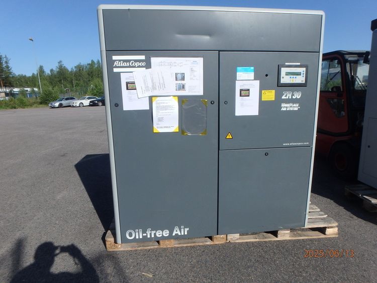 Atlas Copco ZR30WPP 8,6 400 50IEC Max working pressure 8.6 bar