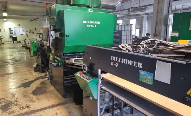 Billhofer EK - TL - 4 Laminating Machine