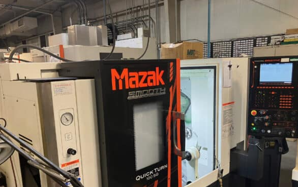 Mazak Mazatrol SmoothC Control 6000 RPM Quick Turn 100SG 2 Axis