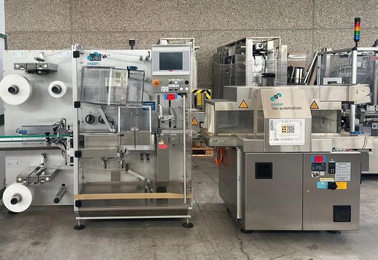Pester PEWO-PACK 250 COMPACT + PEWO-THERM III 450E  Overwrapping Machine