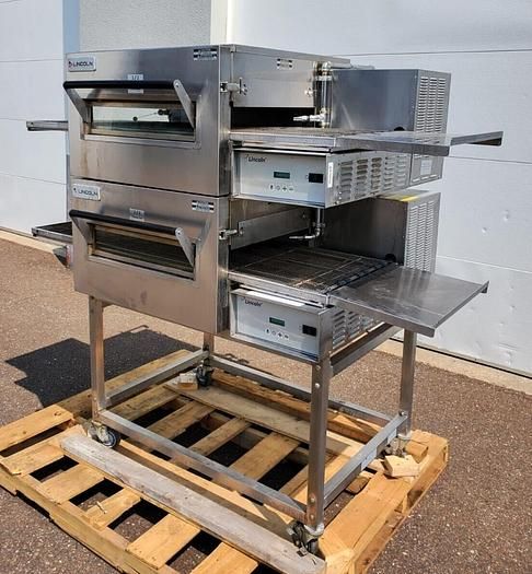 Lincoln 1116 Natural GAS Conveyor Pizza DOUBLE Oven