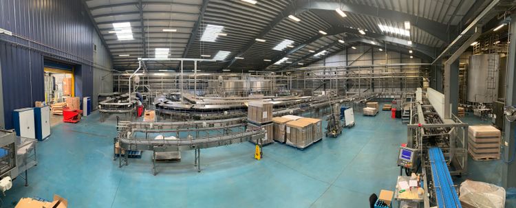 Krones Glass Bottling Line