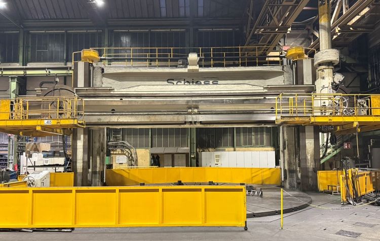 Schiess VTL Chuck diameter 9500 mm