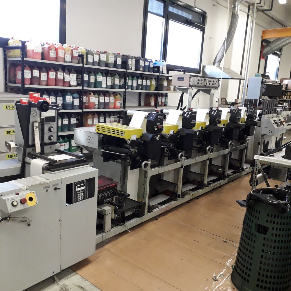 flexo label printing machine