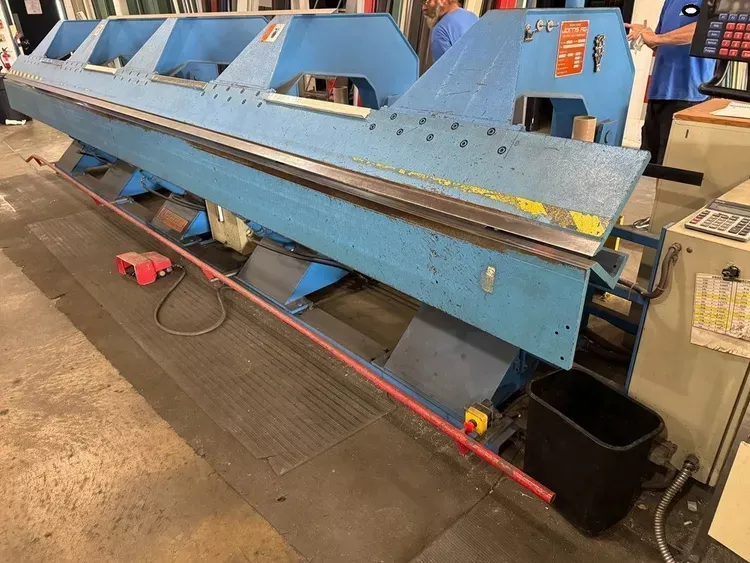 Jorns NORMA LINE 125S SO CNC2000 6.4 CNC Back Gauge: 39"