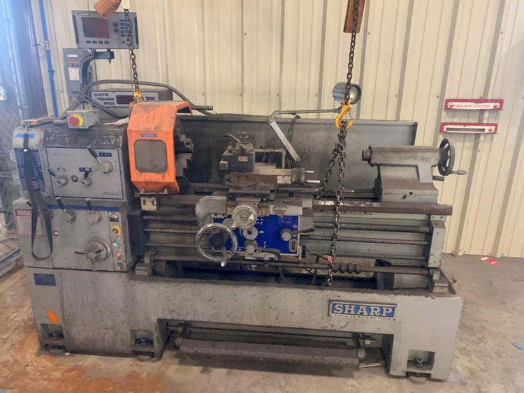 Sharp Engine Lathe 2000 RPM 1640LV