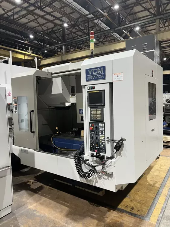 YCM NSV102A CNC Machining Center 4 Axis
