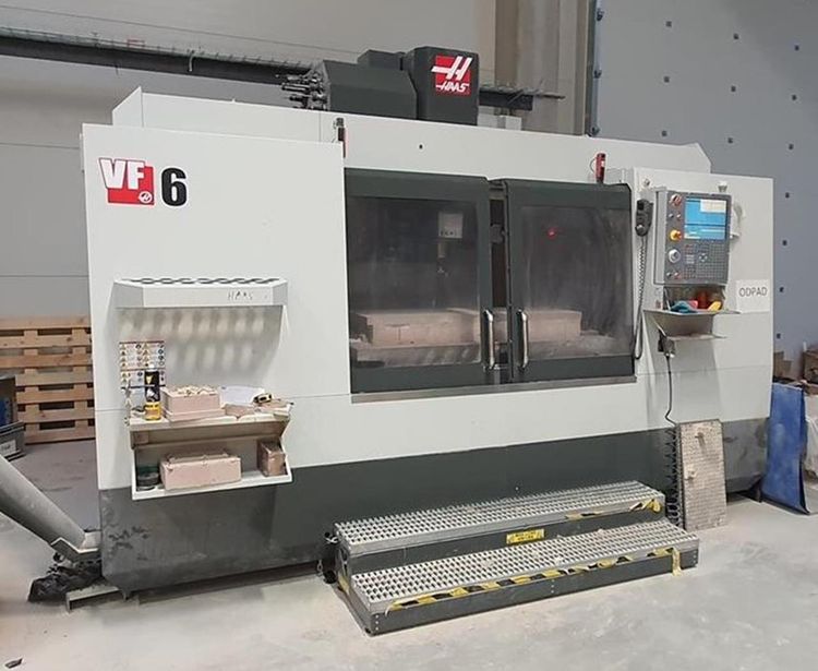 Haas VF 6 Vertical Machining Center 5 Axis