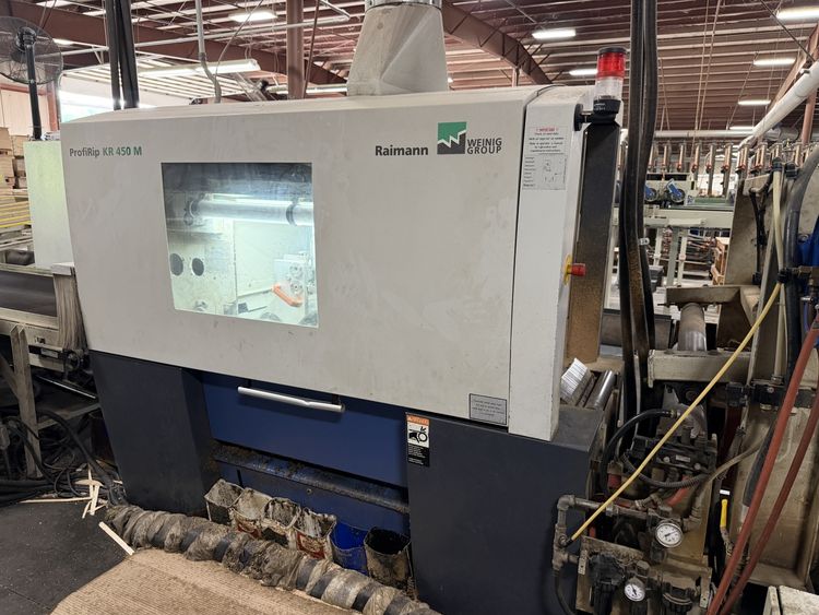Weinig ProfiRip KR450M  Gang Rip Saw with Two(2) Grecon Optimizing Saws