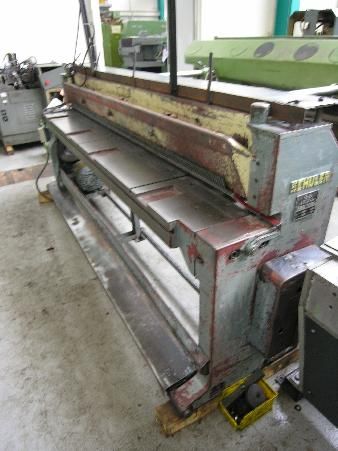 Schuler ST 1,25 x 2500, Plate Shear - Mechanical