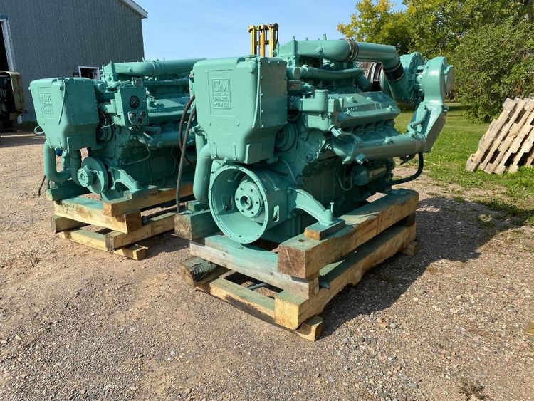 Detroit Pair Diesel 12V71TI w 750HP Diesel Engine