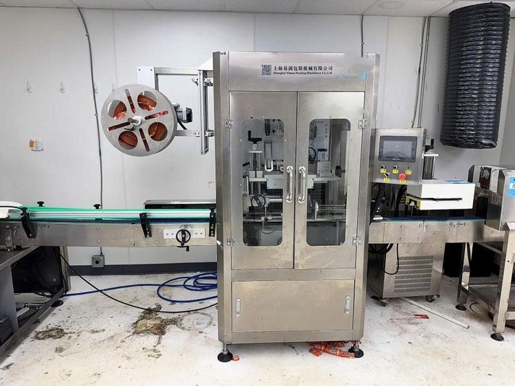 Shanghai Yiman TB-150, Shrink Sleeve Labeling Machine