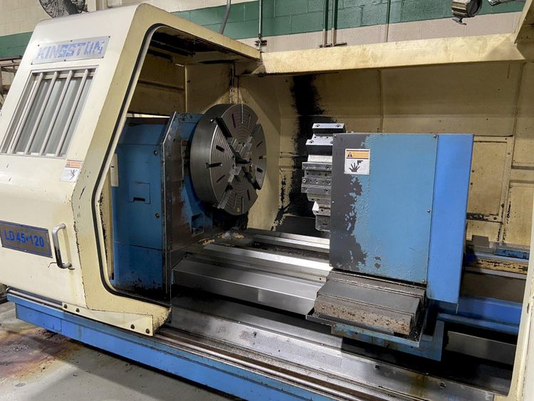 Kingston CNC Control 600 rpm LD45X120 Lathes 2 Axis